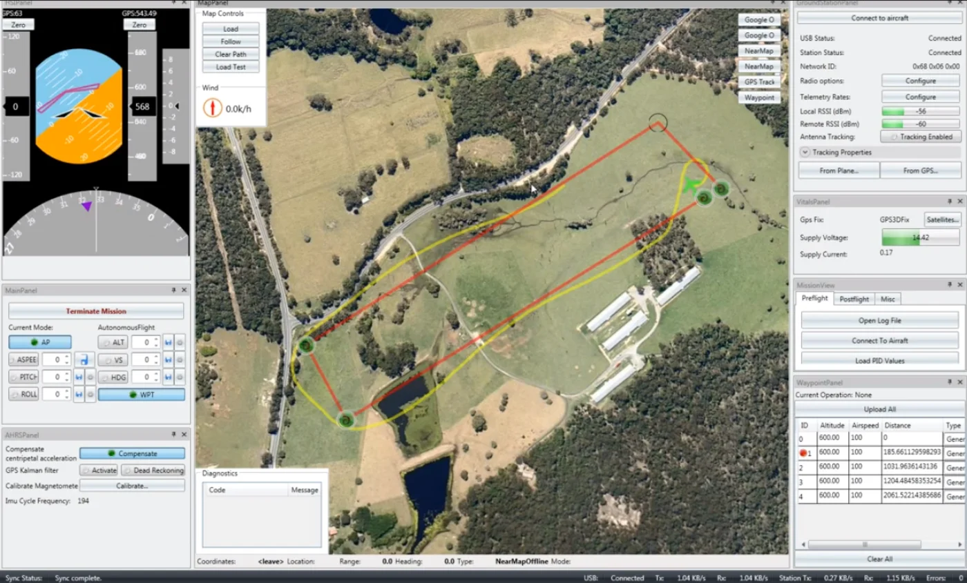 Project Andromeda ground control software