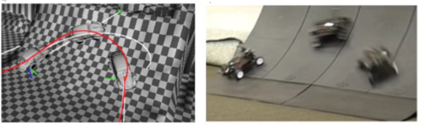 Parkour Cars experimental setup